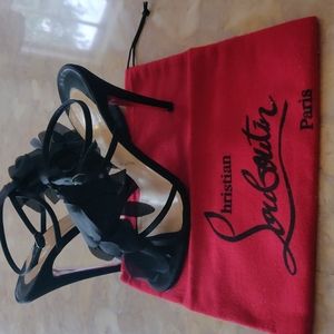 Christian Louboutin Mount Street Crepe Heel